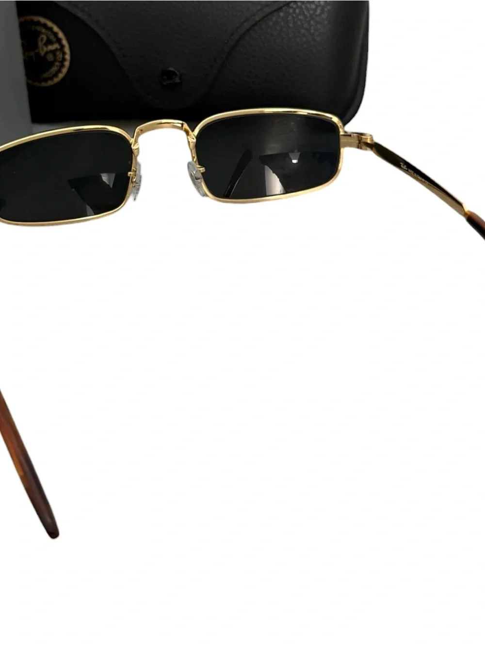 NIB Ray-Ban x A$AP Rocky Polished Arista Gold Frames Grey Lens